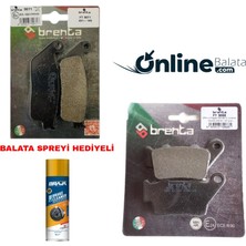Yamaha Wr 125 R/x Brenta Fren Balata Takımı Ön ve Arka OB4263