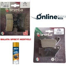 Bajaj Dominar 400 Ug Brenta Fren Balata Takımı Ön ve Arka OB4264