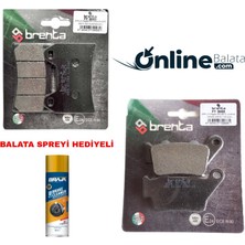 Aprilia Pegaso 650 Strada Brenta Fren Balata Takımı Ön ve Arka OB4262
