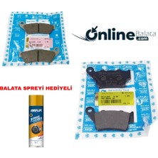 Bajaj Pulsar 150 Ns Fren Balata Takımı Ön ve Arka OB4285