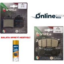 Sym Gts 250 Brenta Fren Balata Takımı Ön ve Arka OB4239