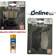 Honda Cbr 250 Brenta Fren Balata Takımı Ön ve Arka OB4275