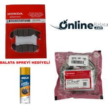 Honda Pcx 125 21 ve Sonrası Fren Balata Takımı Ön ve Arka OB4300