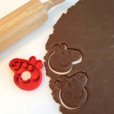 Yeni Peppa Domuz Kurabiye Kesici, Kurabiye Kalıbı T512766