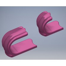 Yeni Ikili Bantta Yapıştırma Için Braket Parantez (Plastik Aparattır!!!)