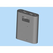 Yeni Kasa Güç Bankasi 4X18650 (Plastik Aparattır!!!)