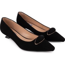 Hakiki Deri Tokalı Rahat Klasik Ayakkabı Bej Süet 60451