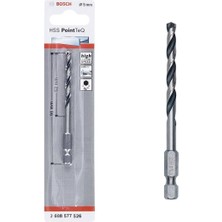  Pointteq Altıgen Şaftlı Hss Matkap Ucu 5 mm