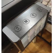 Yeni Epson L210 - Boyalarla Konteyner Kapağı (Plastik Aparattır!!!)