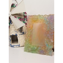 El Yapımı Epoksi Reçine Şık Tasarım Saksı/dekoratif Objeler (Çiçeksiz) - Kadın Emeği