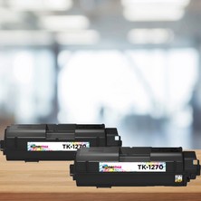 tonermax Kyocera 1T0C140NL0 TK-1270 Muadil Siyah Toner | 2'li Avantaj Paket /ECOSYSMA4000X / ECOSYSMA4000FX / ECOSYSMA4000WIFX