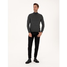 Pierre Cardin Erkek Siyah Slim Fit Jean Pantolon 50315271-VR046