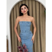 Infivento Sonic Straplez Elbise