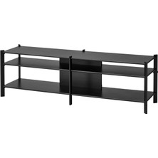 IKEA Jattesta Tv Sehpası Siyah 160X40X490 cm