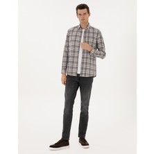 Pierre Cardin Erkek Antrasit Slim Fit Jean Pantolon 50315274-VR006