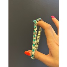 Çelik Taş Işleme Ayarlanabilir Tasarım Bileklik