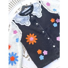 Dantel Kollu Kız Çocuk Jile