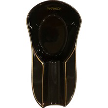 Parmida Siyah Porselen Tekli Puro Küllüğü