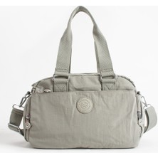 Sanmorris Unisex Krinkle Kumaş Omuz ve Çapraz Çanta