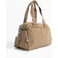 Sanmorris Unisex Krinkle Kumaş Omuz ve Çapraz Çanta