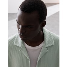Marks & Spencer Küba Yaka Fitilli Gömlek