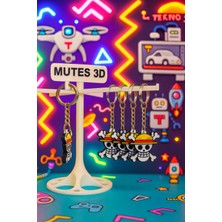 3D Kurukafa Anahtarlik 10 Lu Paket - 1201