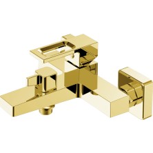 Valtemo Shiny Gold Parlak Altın Renk Banyo Bataryası