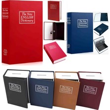 Kitap Tasarım Mini Kumbara Çanta Tipi Taşınabilir Kilitli Sözlük Değerli Eşya Taşıma Saklama Kasası Gizli Kitap Kumbara
