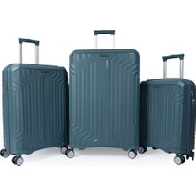 Benetton Valiz Seti Kadın Valiz Erkek Valiz Trolley Bag