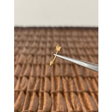 Aida Jewelss 316 L Cerrahi Çelik Ok Yay Modeli Kaş Kulak Snug Helik Kıkırdan Daith Conch Rokk Tragus Piercing