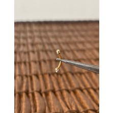 Aida Jewelss 316 L Cerrahi Çelik Minimal Tasarım Kaş Kulak Snug Helix Kıkırdak Piercingi
