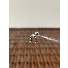 Aida Jewelss 316 L Cerrahi Çelik Helix Tragus Kıkırdak Conch Piercingi