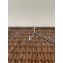 Aida Jewelss 316 L Cerrahi Çelik  Kaş Piercingi Kulak Snug Helix Kıkırdak Daith Conch Rook Tragus Piercing