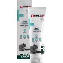 Supravet Anti Stress Sakinleştirici Şekersiz Malt Kedi Macunu 100 Gr
