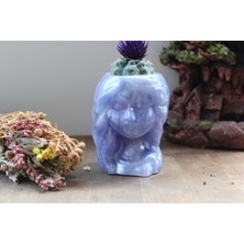 El Yapımı Epoksi Reçine Şık Tasarım Saksı/dekoratif Objeler (Çiçeksiz) - Kadın Emeği