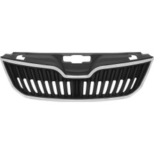 5JA853651 9B9/5JA853607 2zz Ön Panjur  Krom Çerçeve Mat Siyah  Rapid 2013-2022 Siyah