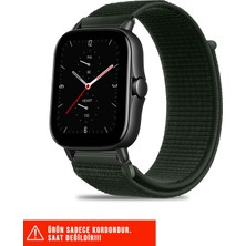 Amazfit Gts / Gts 2 / Gts 2e / Gts 2mini / Gt S3 / Gt S4 Mini Uyumlu Hasır Örgü Cırtlı Kordon 20MM