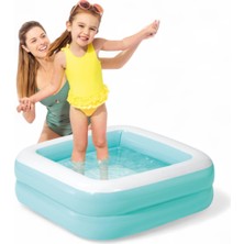 Şişme Taban Mini Kare Havuz 86X86X25 cm