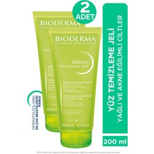 Seddar Collection Bioderma Sebium Foaming Gel Actif 200 ml 2 Adet