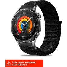 Huawei Watch Ultimate / Gt3 Se / Gt3 Elite / Gt Sport 46MM / Gt Runner Uyumlu Hasır Örgü Kordon 22MM