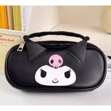 Sanrio Kawaii Kuromi My Melody Cinnamoroll Deri Cüzdan Kalemlik Çanta Şık Tasarımlı Kaliteli Kalemli