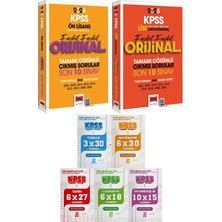 2026 Kpss Lise Ön Lisans Fasikül Fasikül Orijinal Çıkmış Son 10 Sınav  - 5 Ders 31 Deneme