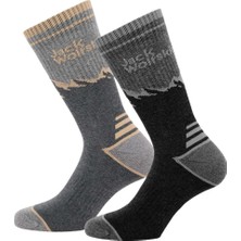 Jack Wolfskin Mount Multi Sock cl C Unisex Siyah Çorap