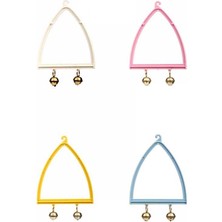 Çift Çanlı Kuş Salıncağı 8*12 cm 1 Adet