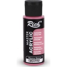 Rich Akrilik Boya Master 60 cc Pembe 02120