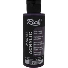 Rich Akrilik Boya Master 120 cc Mürdüm 120-170