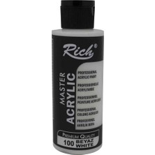 Rich Akrilik Boya Master 120 cc Beyaz 120-100