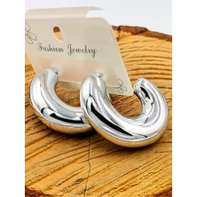 Kararmaz Çelik Lüks Küpe