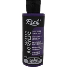 Rich Akrilik Boya Master 120 cc Koyu Mor 120-167
