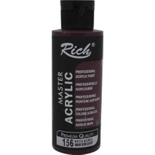 Rich Akrilik Boya Master 120 cc Koyu Bordo 156